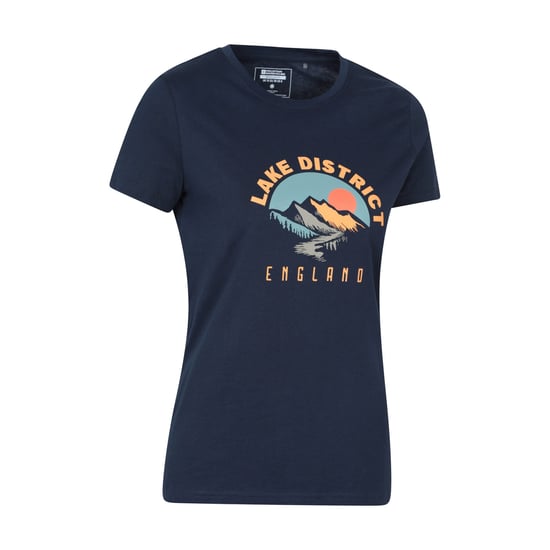 Mountain Warehouse Dames Lake District Sunrise T-Shirt (Marineblauw) - Image 3