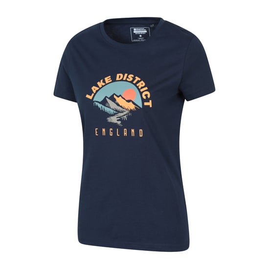 Mountain Warehouse Dames Lake District Sunrise T-Shirt (Marineblauw) - Image 4