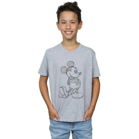 Disney Jongens Mickey Mouse Sketch Kick T-Shirt (Sportgrijs) - Image 2