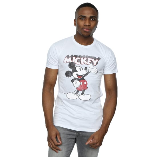 Disney Heren Mickey Mouse Presents T-Shirt (Wit) - Image 2