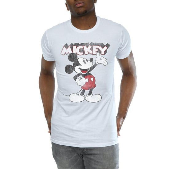 Disney Heren Mickey Mouse Presents T-Shirt (Wit) - Image 3