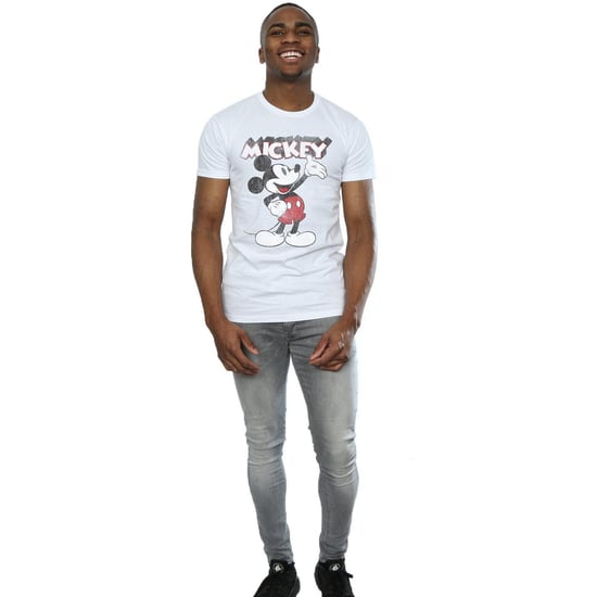 Disney Heren Mickey Mouse Presents T-Shirt (Wit) - Image 4