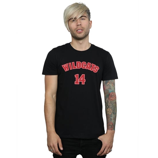 Disney Heren High School Musical The Musical Wildcats 14 T-Shirt (Zwart) - Image 2