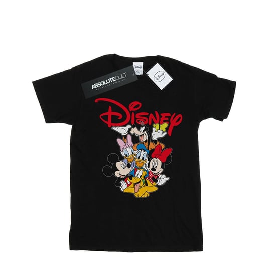 Disney Heren Mickey Mouse Crew T-shirt (Zwart) - Image 1