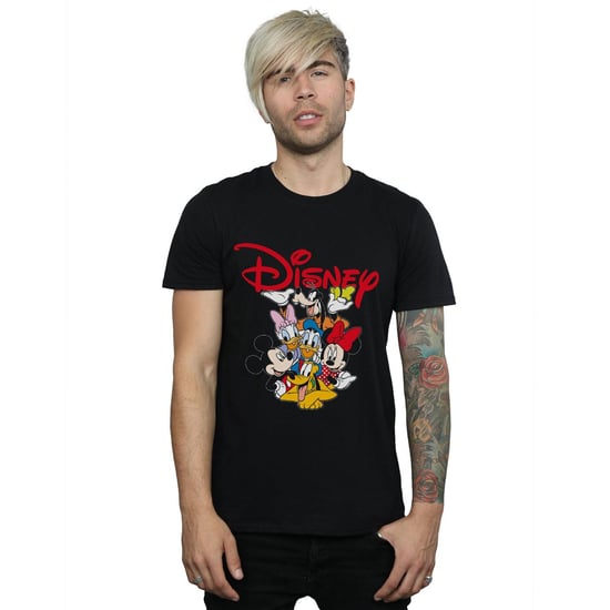 Disney Heren Mickey Mouse Crew T-shirt (Zwart) - Image 2