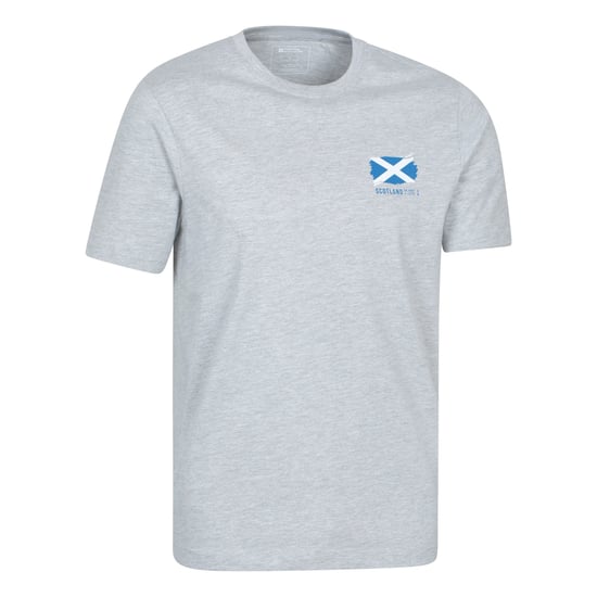 Mountain Warehouse Heren T-shirt Schotland (Grijs) - Image 3