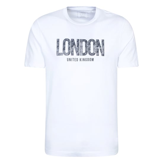 Mountain Warehouse Heren Londen T-Shirt met korte mouwen (Wit) - Image 1