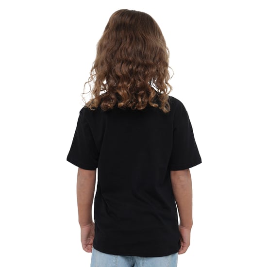 Disney Childrens/Kids Minnie Mouse Heart Ears Silhouette Valentine`s Day T-Shirt (Black) - Image 3