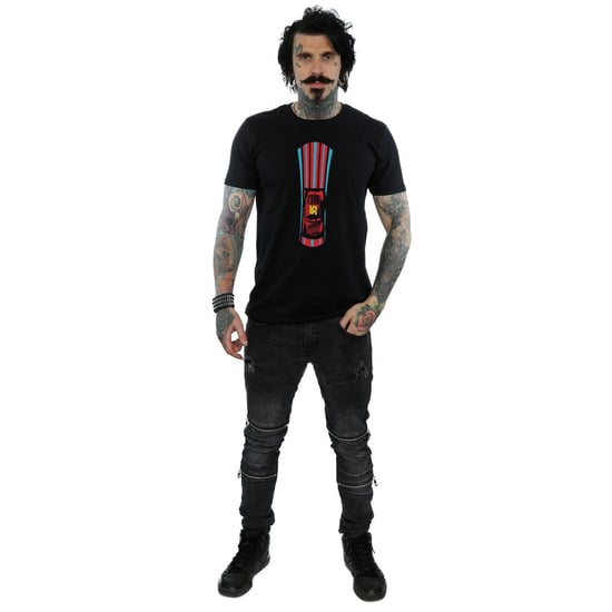 Disney Heren Cars Bliksem McQueen Strepen T-Shirt (Zwart) - Image 4