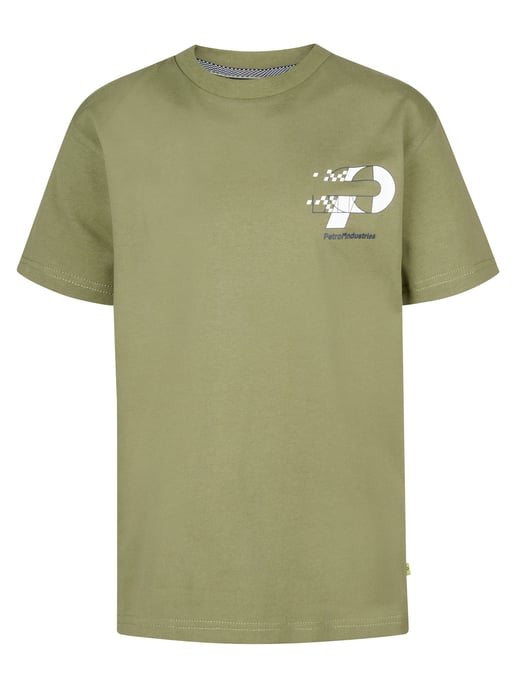 Petrol Industries - Jongens Artwork T-shirt Oceancrest - Groen - Image 1