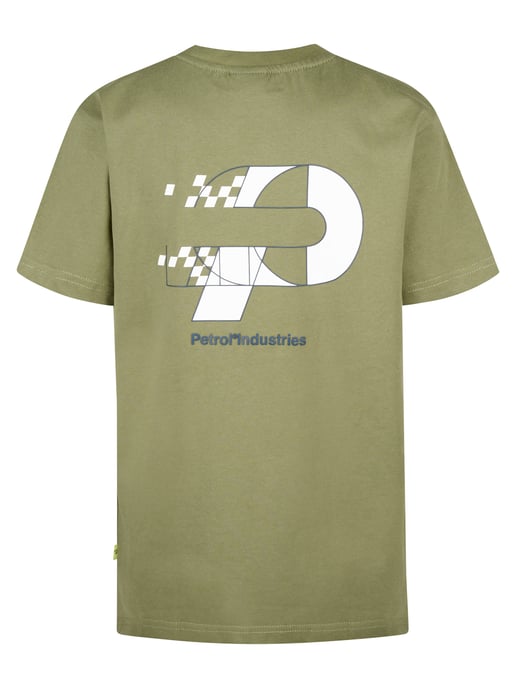 Petrol Industries - Jongens Artwork T-shirt Oceancrest - Groen - Image 2