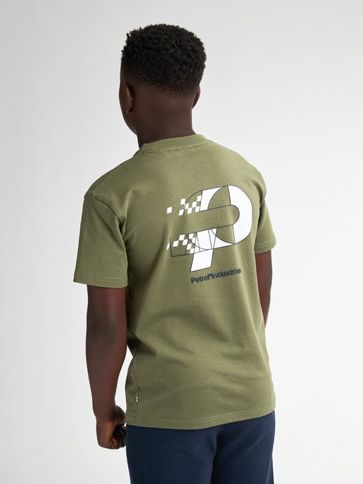 Petrol Industries - Jongens Artwork T-shirt Oceancrest - Groen - Image 4