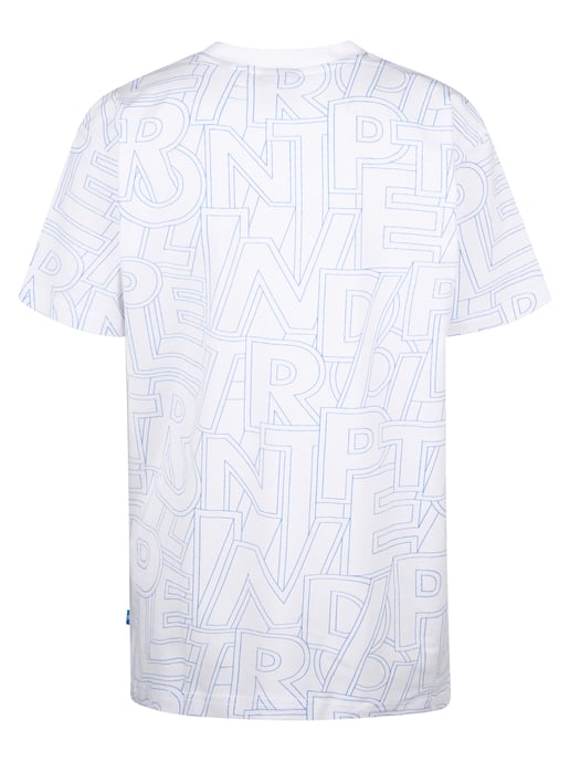 Petrol Industries - Jongens All-over Print T-shirt Hibiscusbreeze - Wit - Image 2