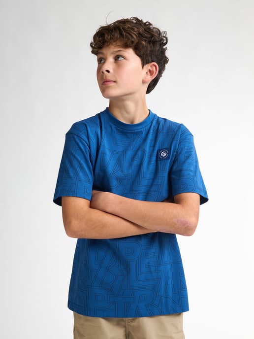 Petrol Industries - Jongens All-over Print T-shirt Hibiscusbreeze - Blauw - Image 3