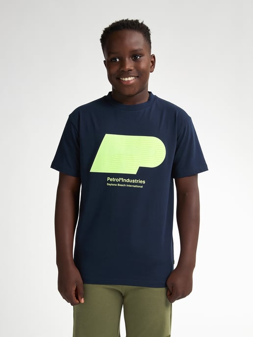 Petrol Industries - Jongens Artwork T-shirt Seapearl - Blauw - Image 3