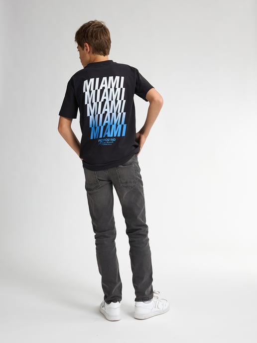 Petrol Industries - Jongens Backprint T-shirt Flamingoline - Zwart - Image 5