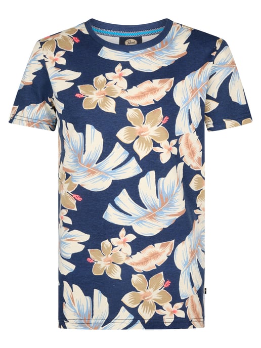 Petrol Industries - Jongens All-over Print T-shirt Fisherway - Blauw - Image 1