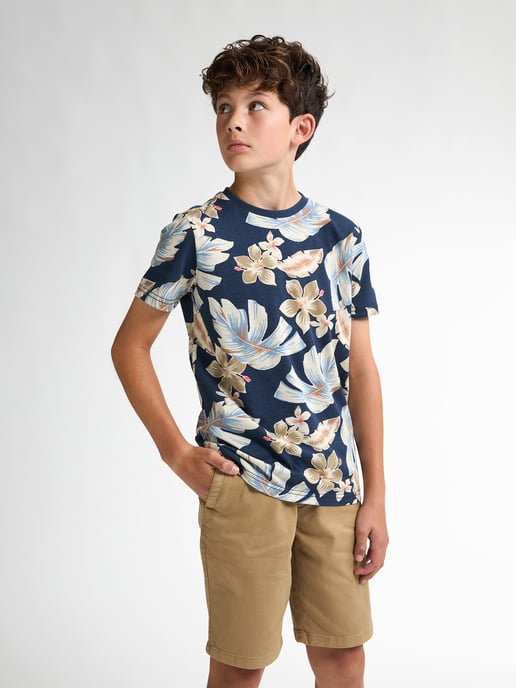 Petrol Industries - Jongens All-over Print T-shirt Fisherway - Blauw - Image 3