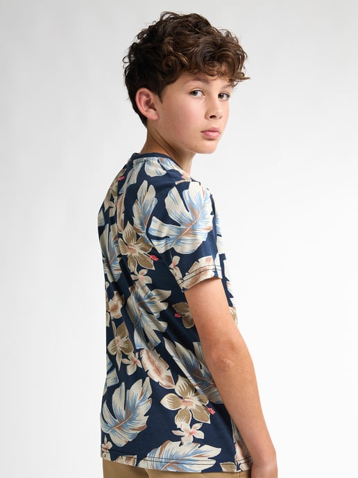 Petrol Industries - Jongens All-over Print T-shirt Fisherway - Blauw - Image 4