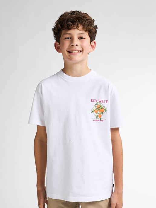 Petrol Industries - Jongens Backprint T-shirt Lime - Wit - Image 3