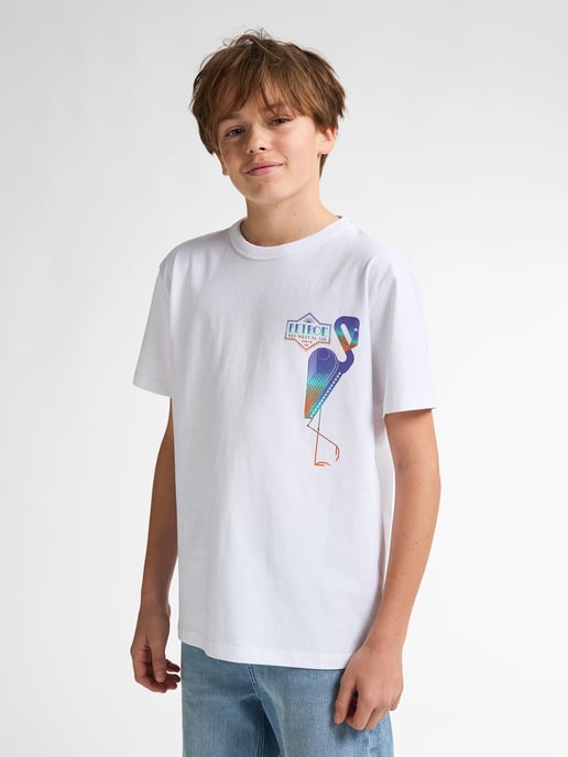 Petrol Industries - Jongens Backprint T-shirt Palmbreeze - Wit - Image 3