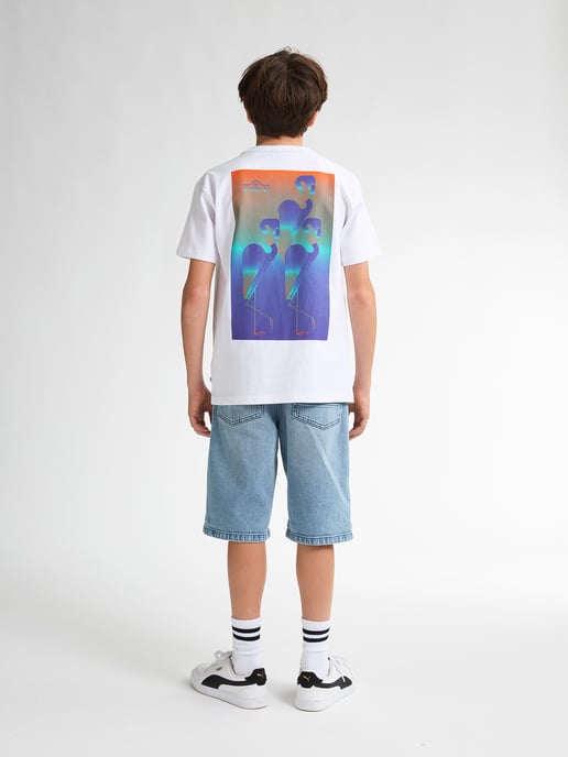 Petrol Industries - Jongens Backprint T-shirt Palmbreeze - Wit - Image 6