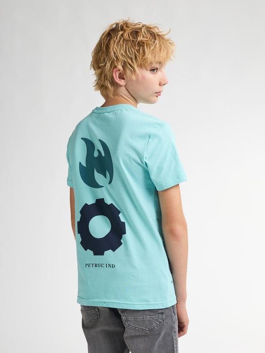 Petrol Industries - Jongens Logo T-shirt Citrusview - Blauw - Image 4