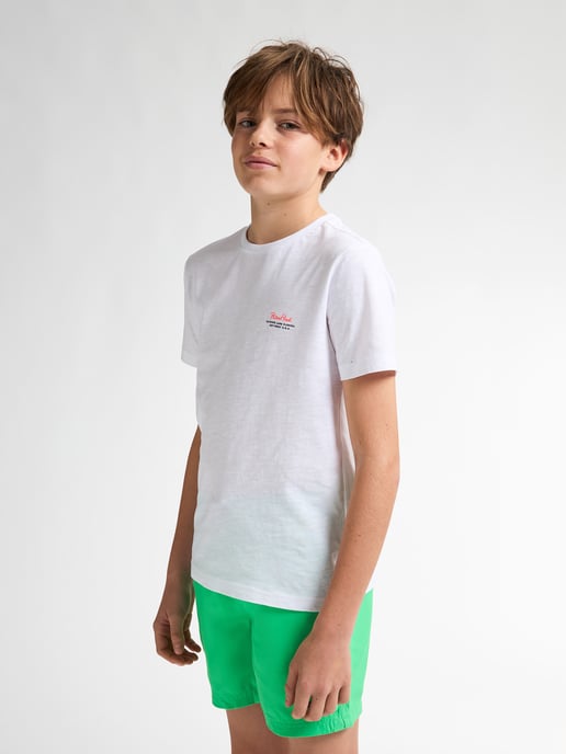 Petrol Industries - Jongens Backprint T-shirt Tealshore - Wit - Image 3