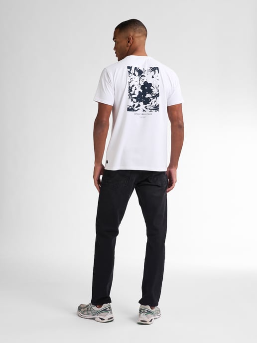 Petrol Industries - Heren Backprint T-shirt Sandcrest - Wit - Image 6
