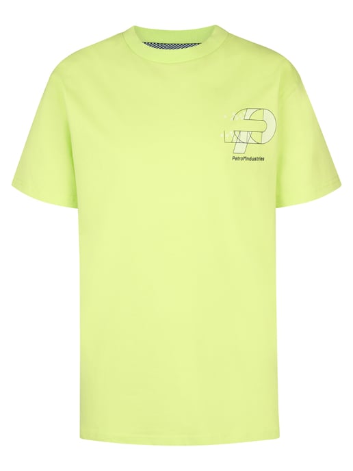 Petrol Industries - Jongens Artwork T-shirt Oceancrest - Geel - Image 1