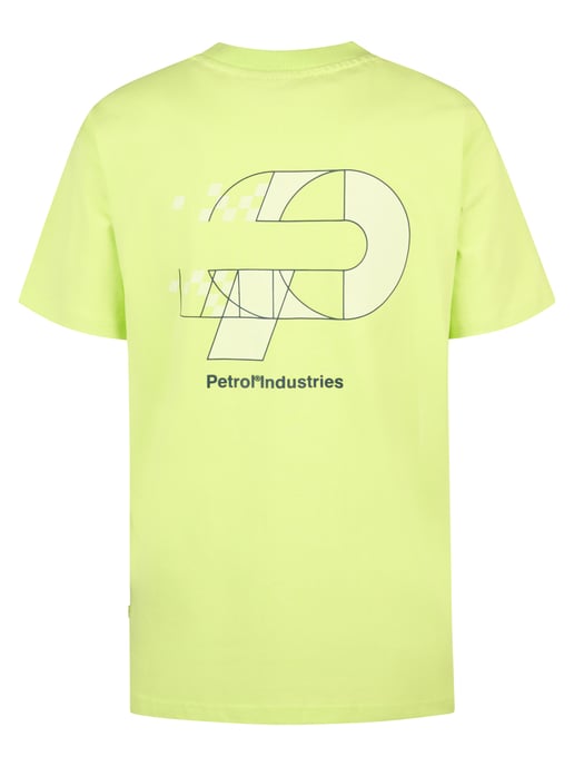 Petrol Industries - Jongens Artwork T-shirt Oceancrest - Geel - Image 2