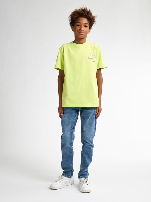 Petrol Industries - Jongens Artwork T-shirt Oceancrest - Geel - Image 5