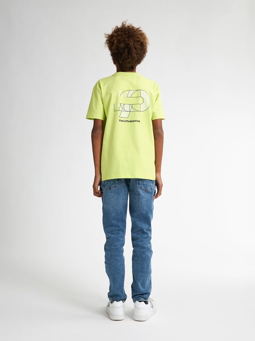 Petrol Industries - Jongens Artwork T-shirt Oceancrest - Geel - Image 6