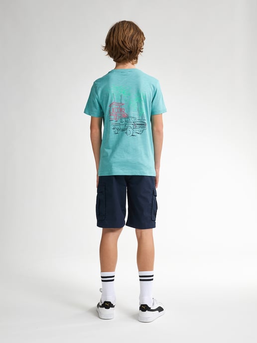 Petrol Industries - Jongens Backprint T-shirt Tealshore - Groen - Image 6