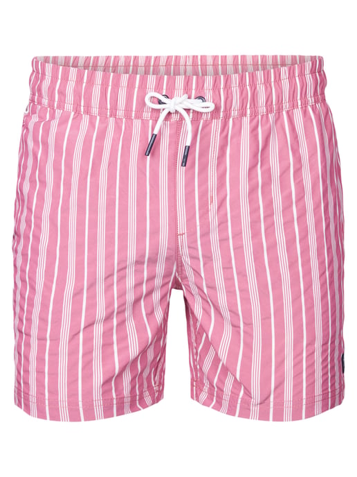 Petrol Industries - Striped Swimming Shorts Reefway Men - Red - Image 1