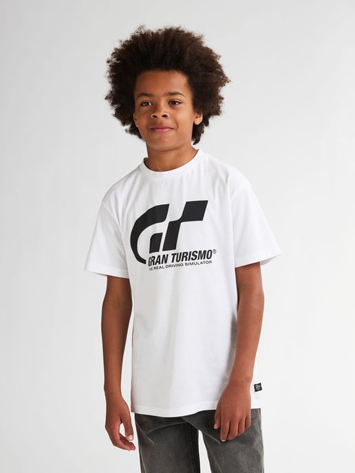 Petrol Industries - Jongens Logo T-shirt Gran Turismo Checkpoint - Wit - Image 3