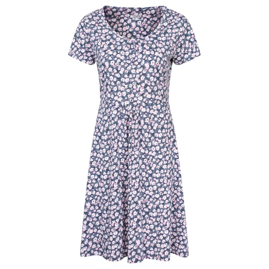 Mountain Warehouse Dames/Dames Essentials Lora Floral Skater Dress (Grijs) - Image 1