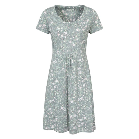 Mountain Warehouse Dames/Dames Essentials Lora Floral Skater Dress (Lichtgroen) - Image 1