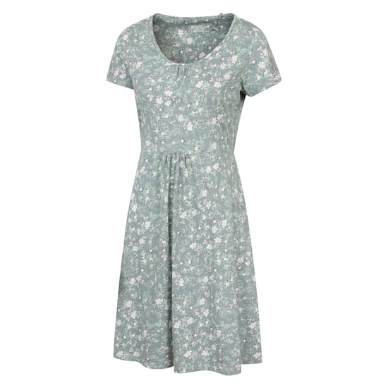 Mountain Warehouse Dames/Dames Essentials Lora Floral Skater Dress (Lichtgroen) - Image 3