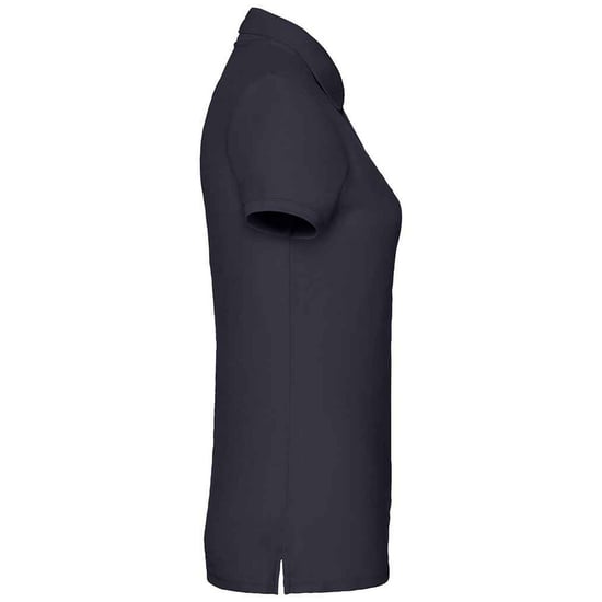 Fruit of the Loom Womens/Ladies Lady Fit Piqué Polo Shirt (Black) - Image 3
