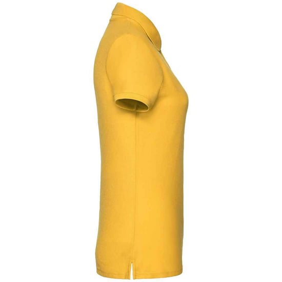 Fruit of the Loom Womens/Ladies Lady Fit Piqué Polo Shirt (Sunflower) - Image 3