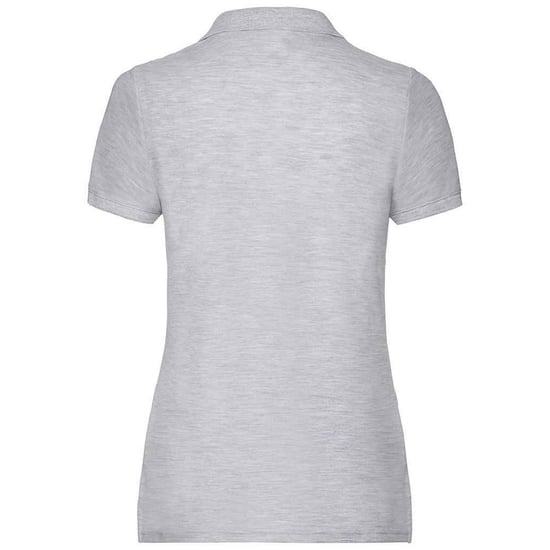 Fruit of the Loom Womens/Ladies Lady Fit Piqué Polo Shirt (Heather Grey) - Image 2