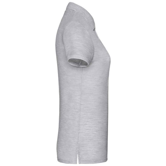 Fruit of the Loom Womens/Ladies Lady Fit Piqué Polo Shirt (Heather Grey) - Image 3
