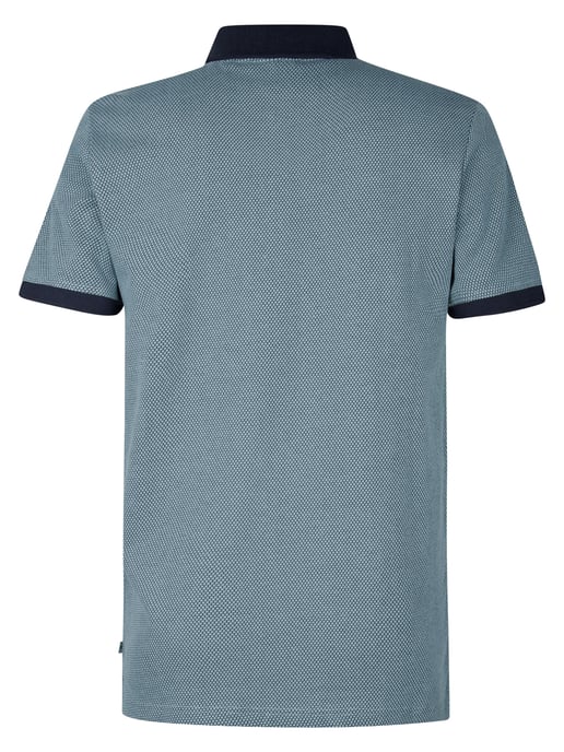 Petrol Industries - Heren Polo met Rits Keyline - Blauw - Image 2