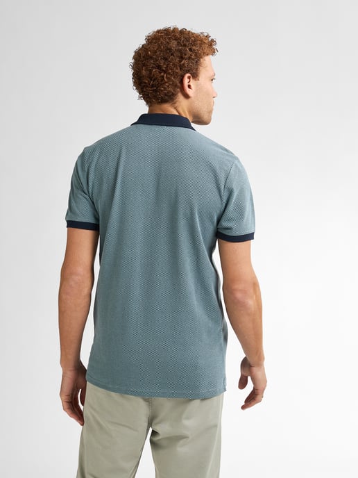 Petrol Industries - Heren Polo met Rits Keyline - Blauw - Image 4