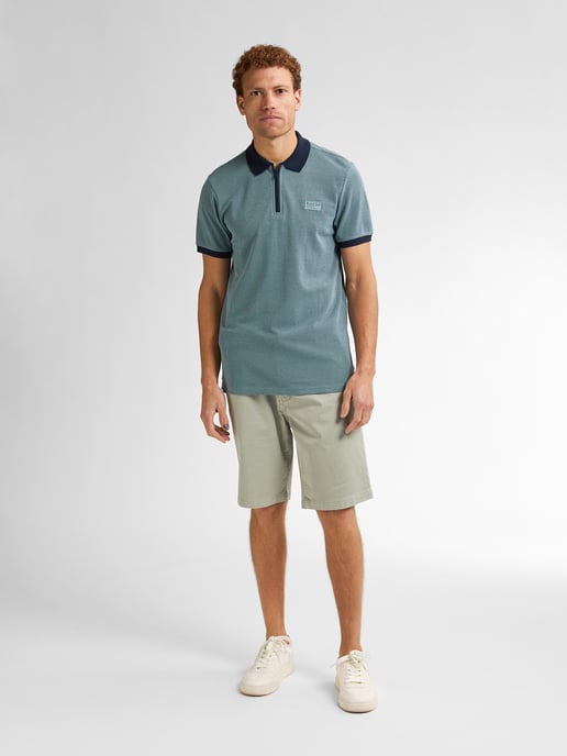 Petrol Industries - Heren Polo met Rits Keyline - Blauw - Image 5