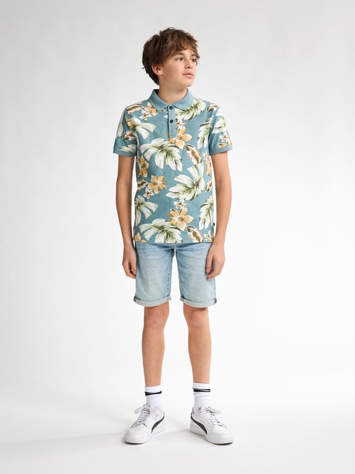 Petrol Industries - All-over Print Polo Pier Boys -  Blue - Image 5