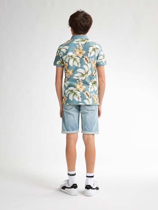 Petrol Industries - All-over Print Polo Pier Boys -  Blue - Image 6