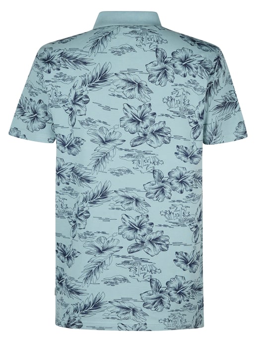 Petrol Industries - Heren Piqué Polo Shellway - Blauw - Image 2