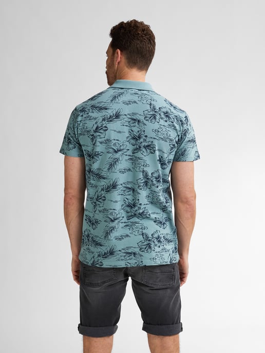 Petrol Industries - Heren Piqué Polo Shellway - Blauw - Image 4